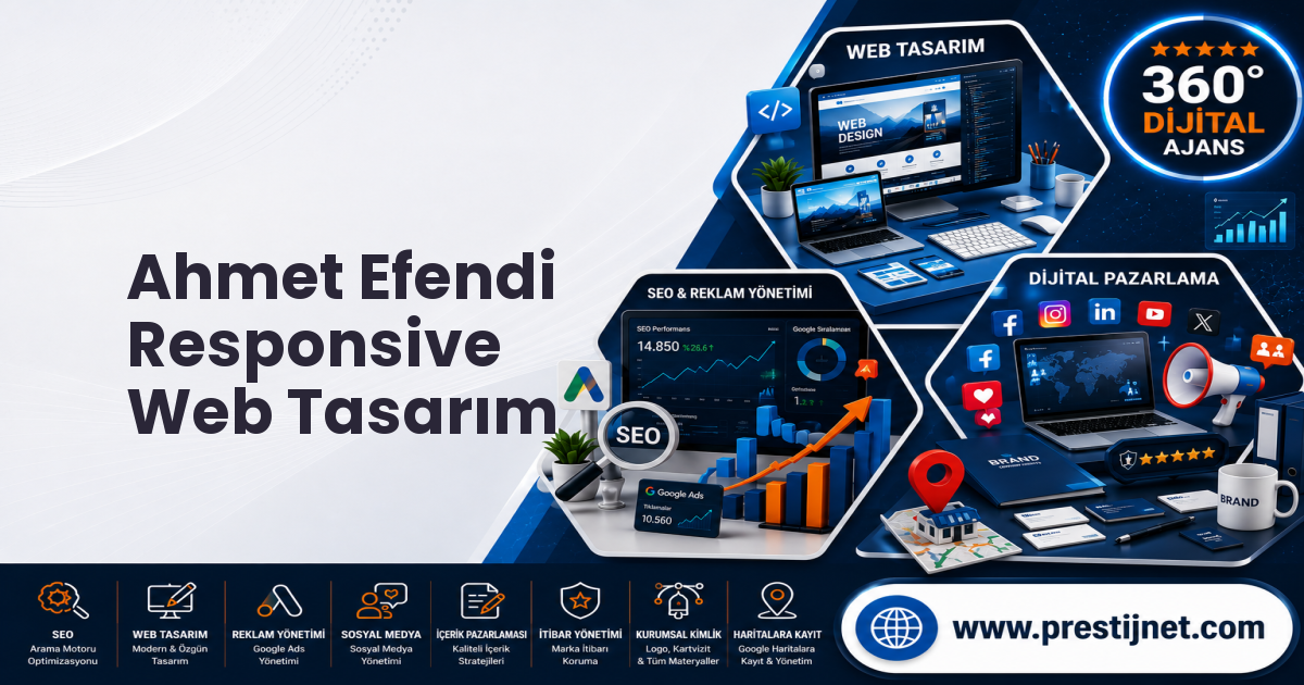 Ahmet Efendi Responsive Web Tasarım