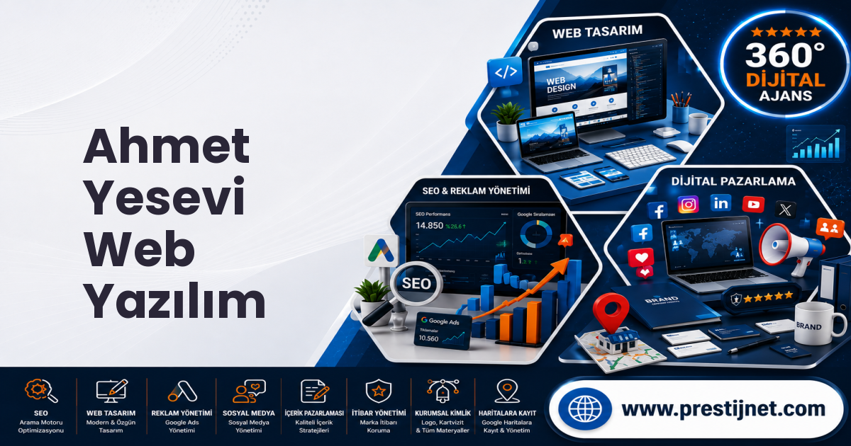 Ahmet Yesevi Web Yazılım