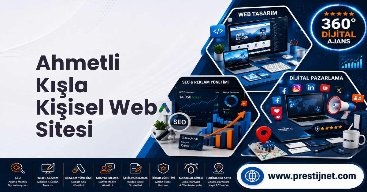 Ahmetli Kışla Kişisel Web Sitesi