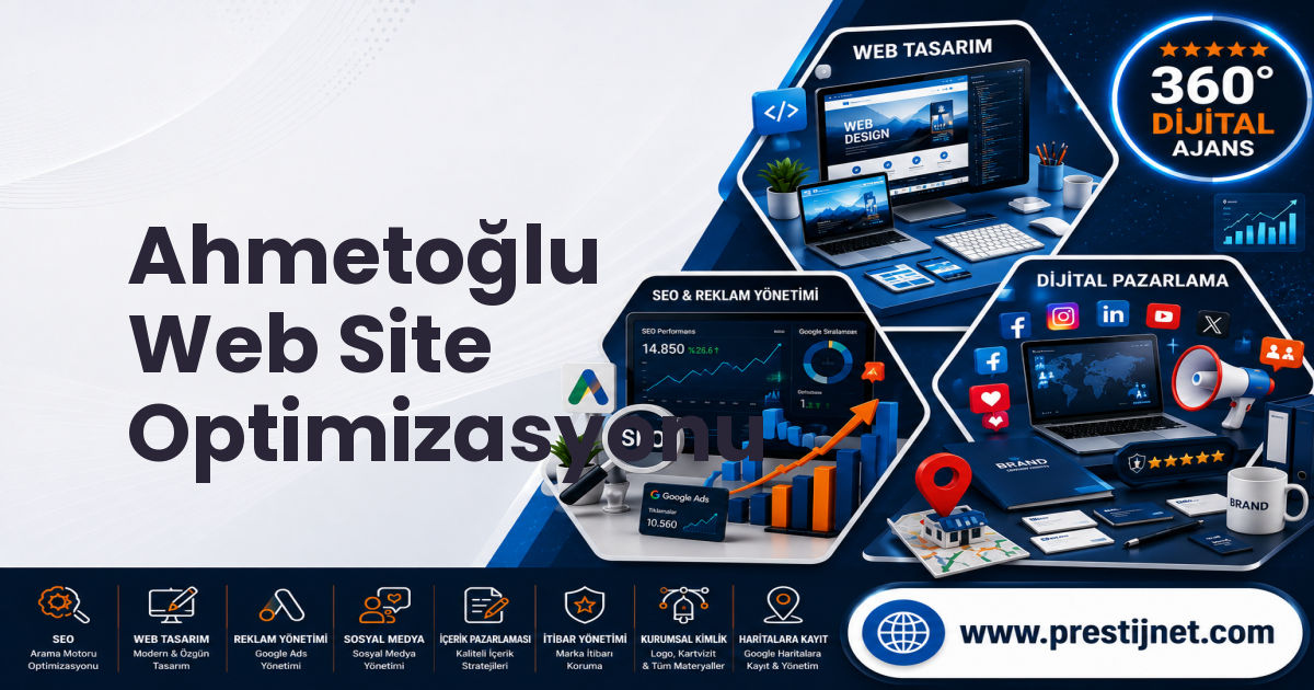 Ahmetoğlu Web Site Optimizasyonu