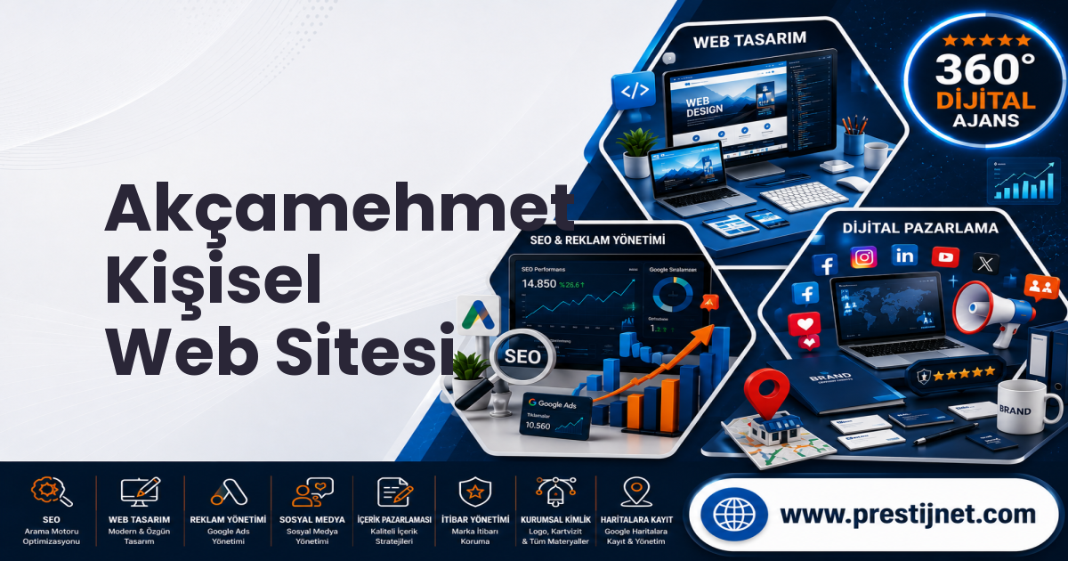 Akçamehmet Kişisel Web Sitesi