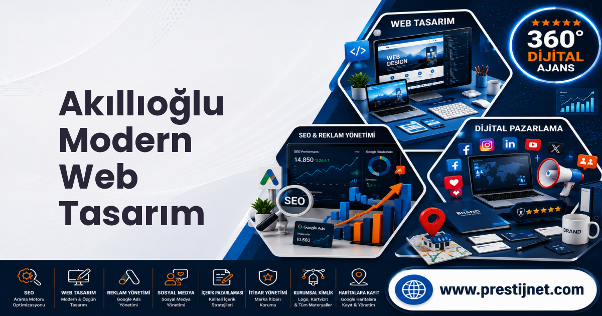 Akıllıoğlu Modern Web Tasarım