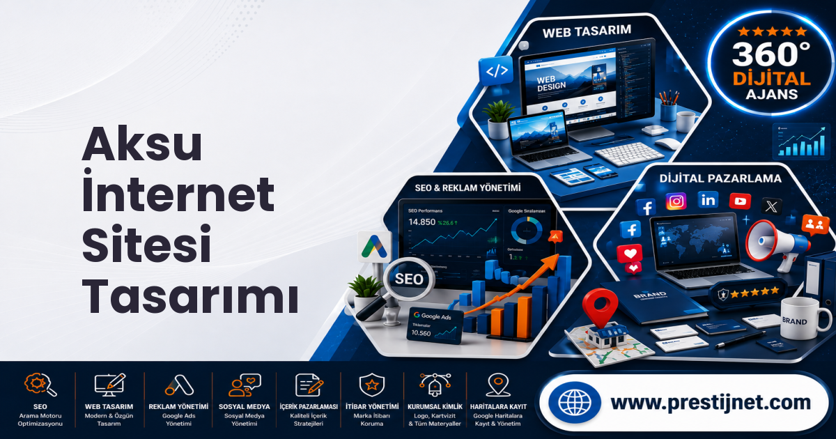 Aksu İnternet Sitesi Tasarımı