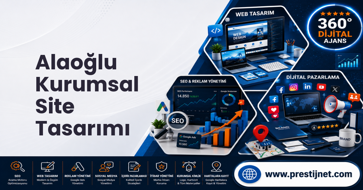 Alaoğlu Kurumsal Site Tasarımı