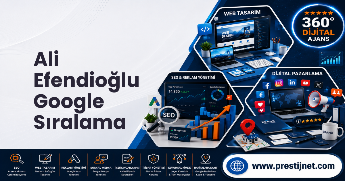 Ali Efendioğlu Google Sıralama