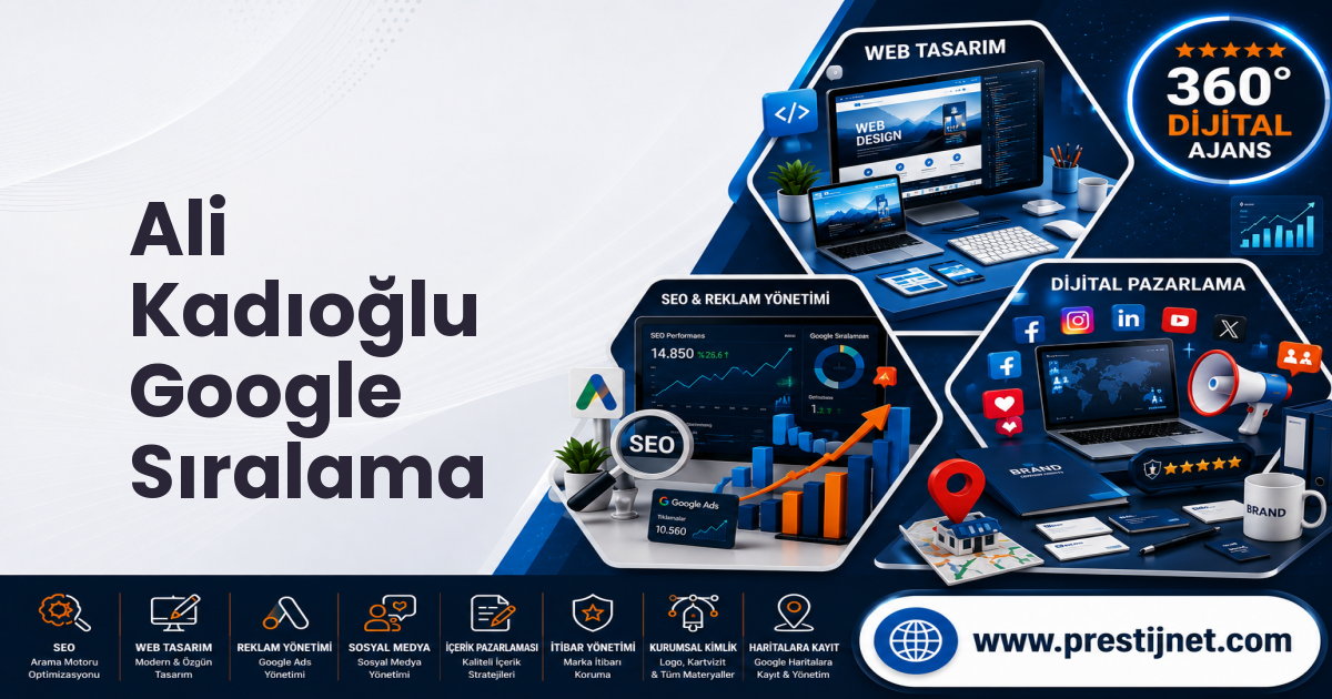 Ali Kadıoğlu Google Sıralama