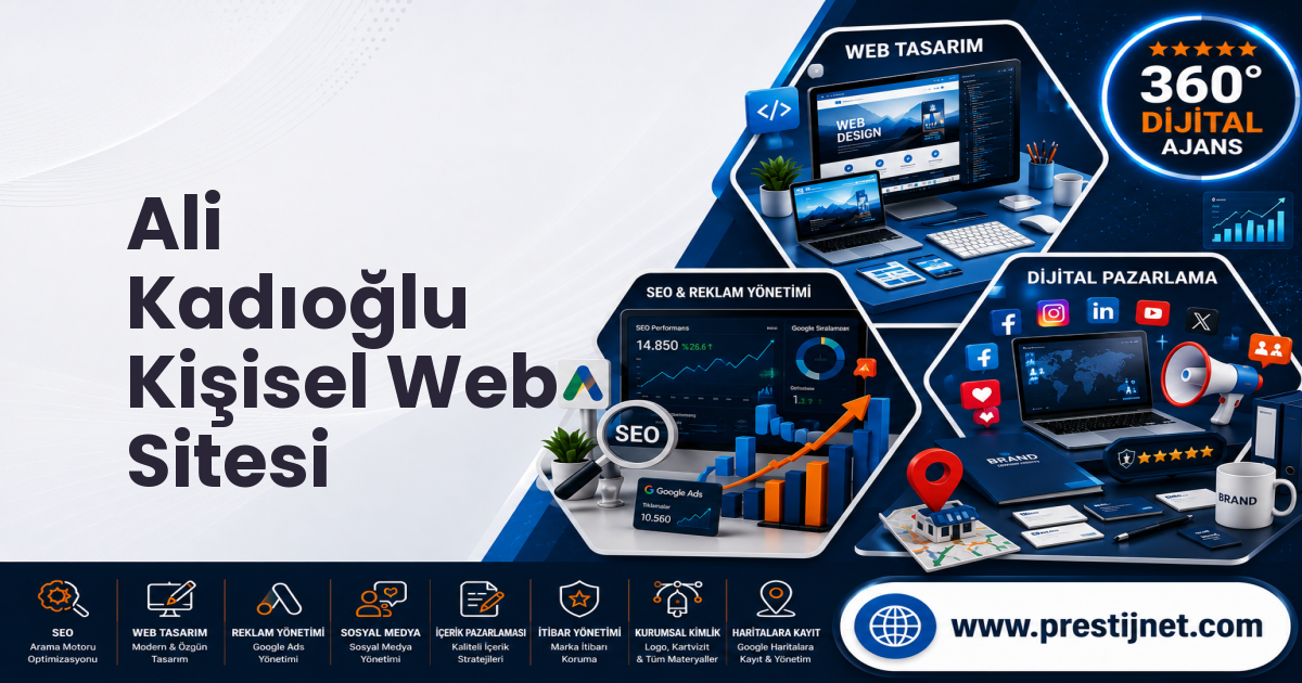 Ali Kadıoğlu Kişisel Web Sitesi