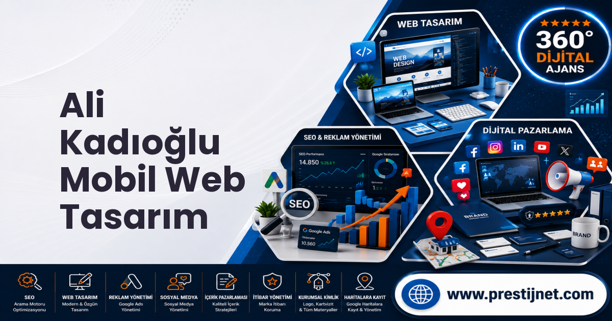 Ali Kadıoğlu Mobil Web Tasarım
