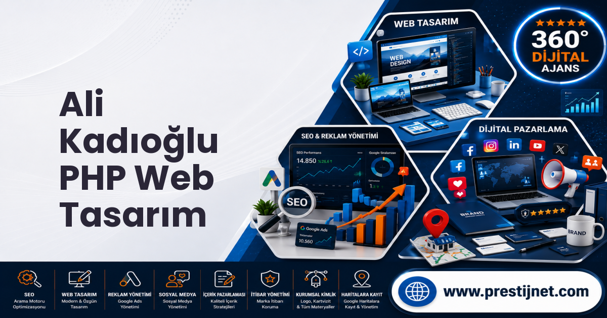 Ali Kadıoğlu PHP Web Tasarım