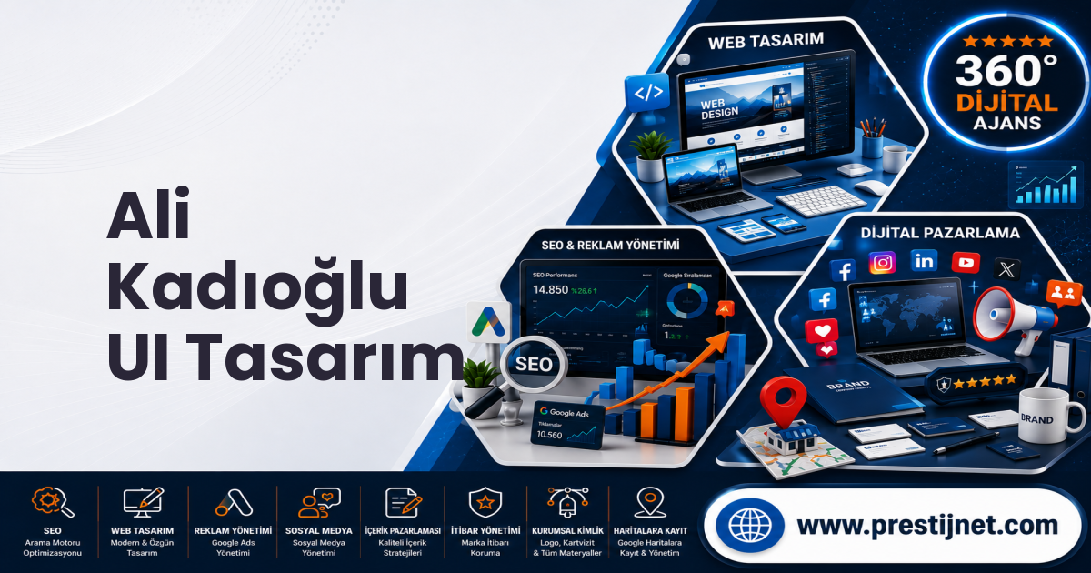 Ali Kadıoğlu UI Tasarım