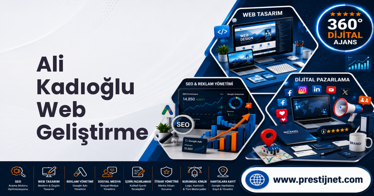 Ali Kadıoğlu Web Geliştirme