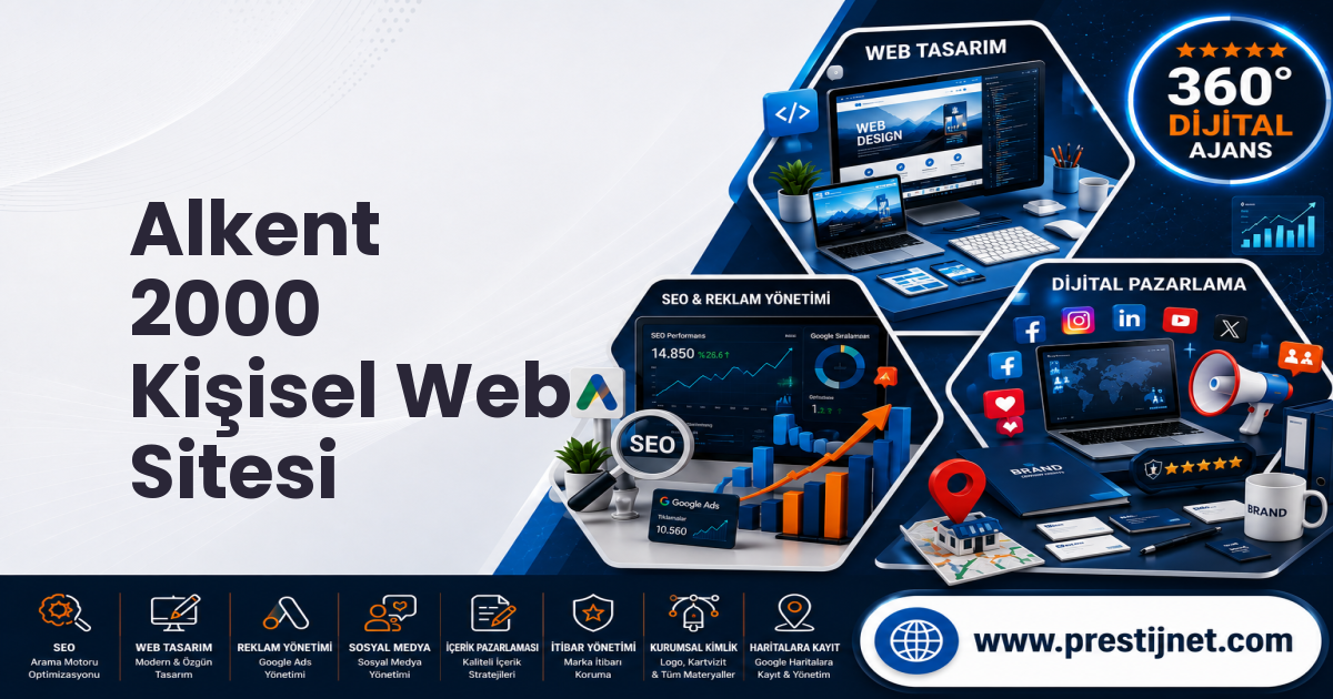Alkent 2000 Kişisel Web Sitesi
