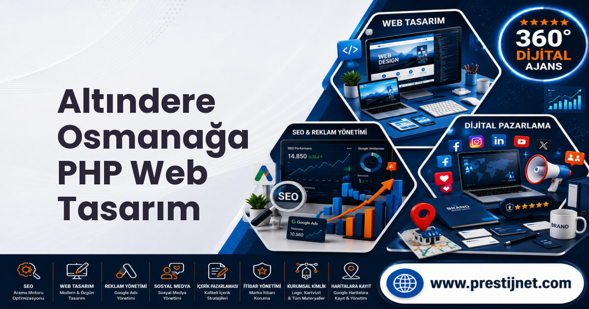 Altındere Osmanağa PHP Web Tasarım
