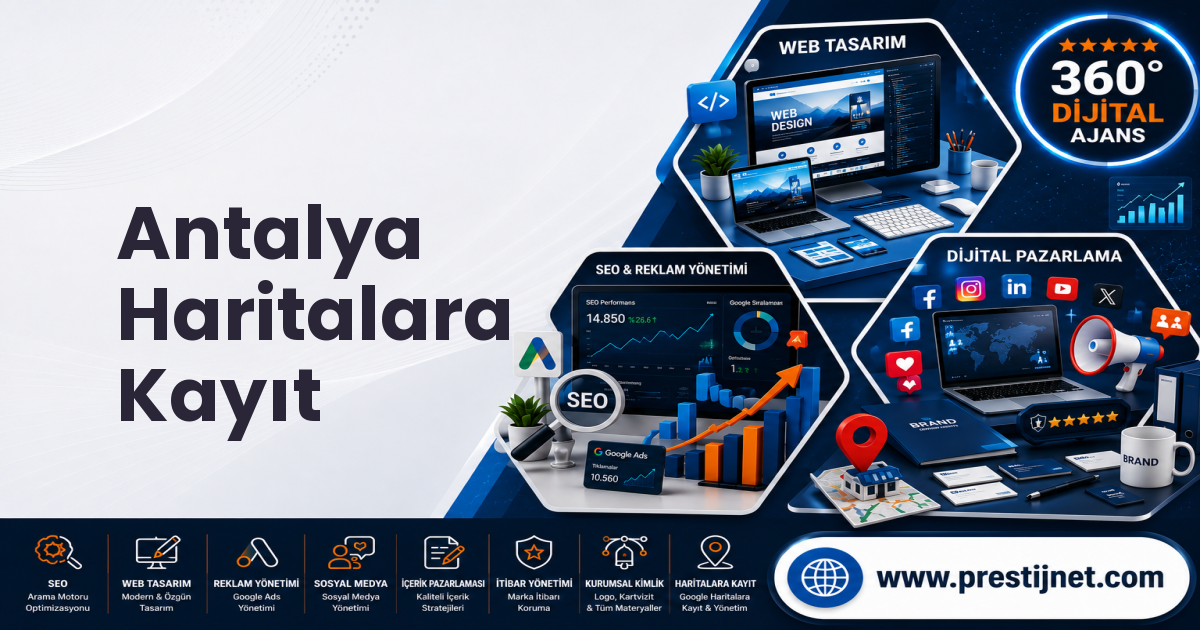 Antalya Haritalara Kayıt