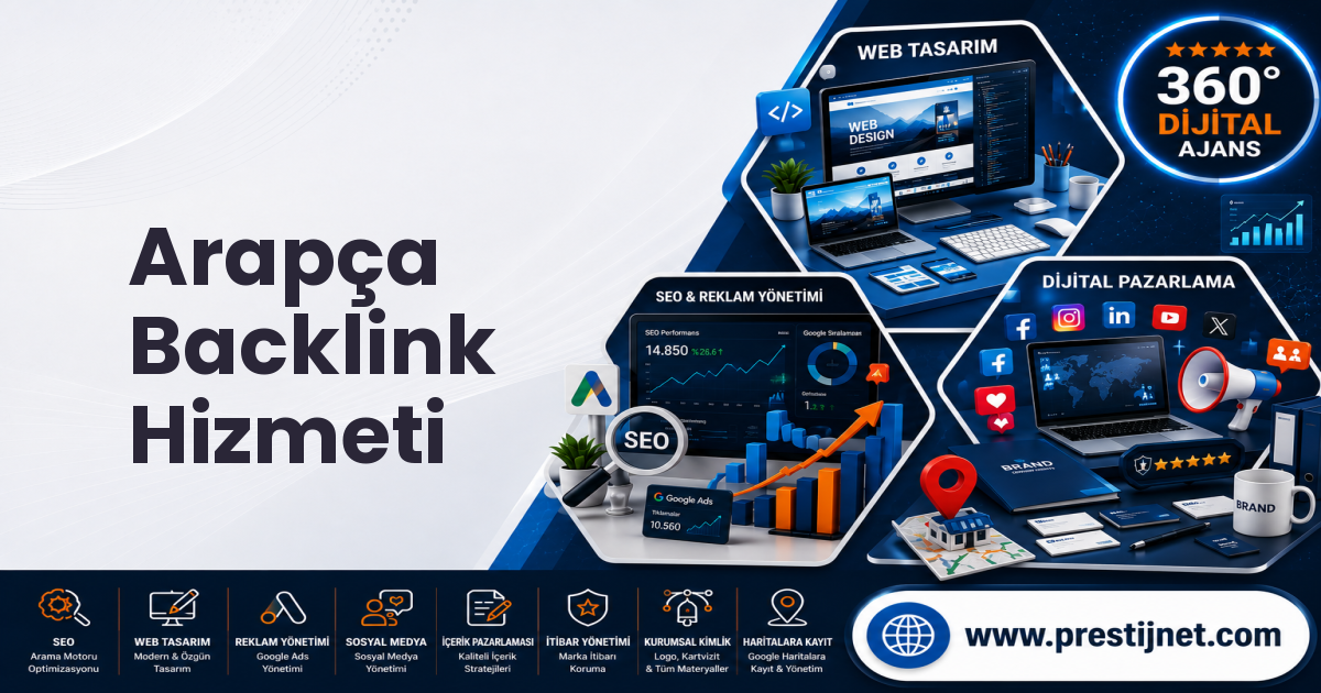 Arapça Backlink Hizmeti