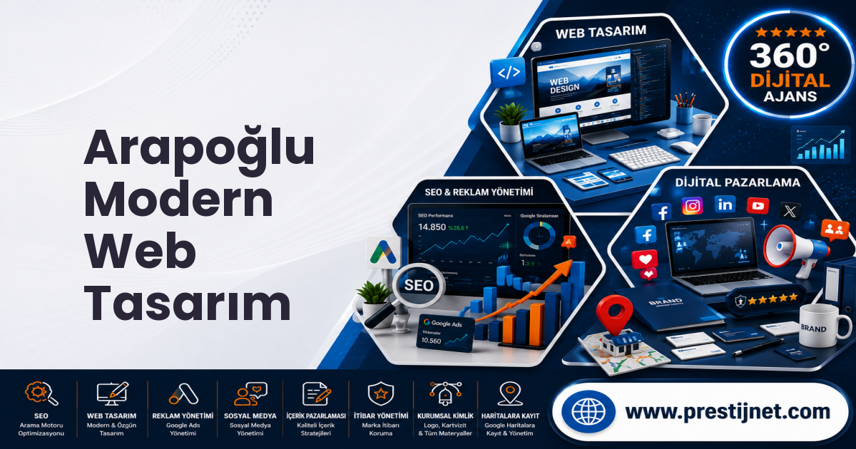 Arapoğlu Modern Web Tasarım