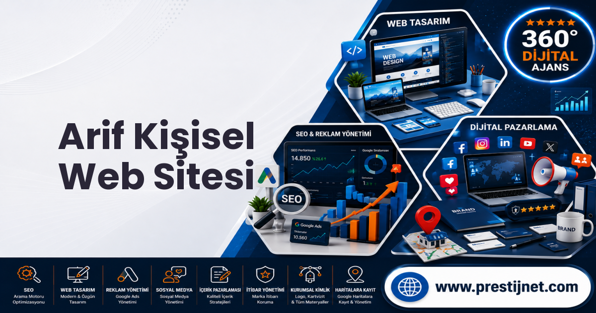 Arif Kişisel Web Sitesi