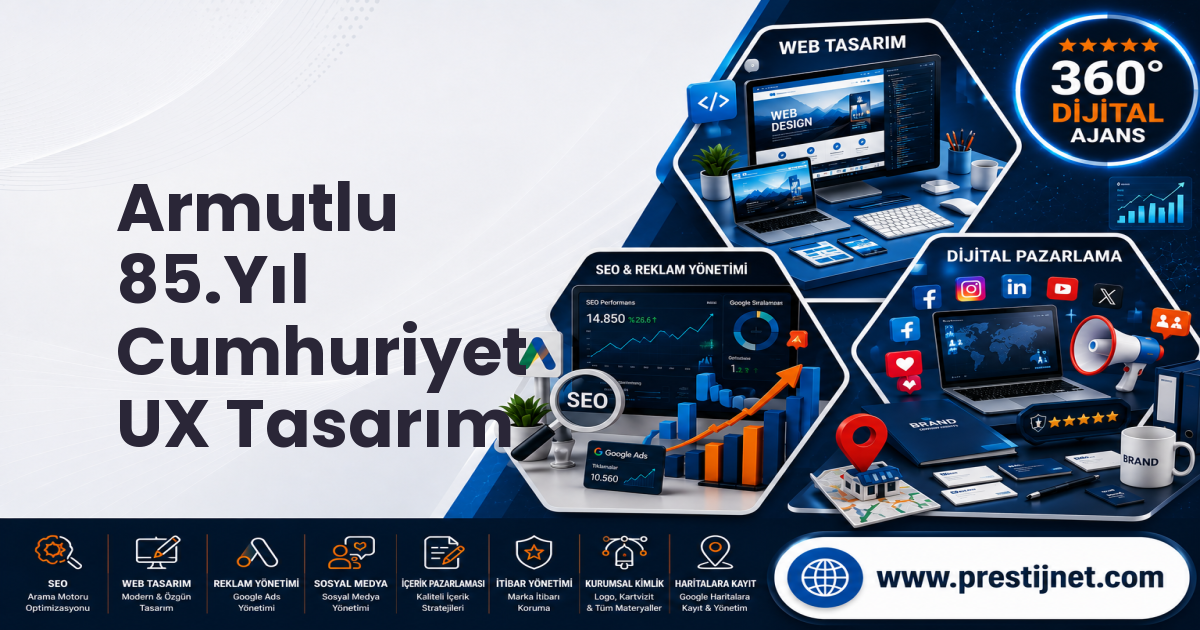 Armutlu 85.Yıl Cumhuriyet UX Tasarım