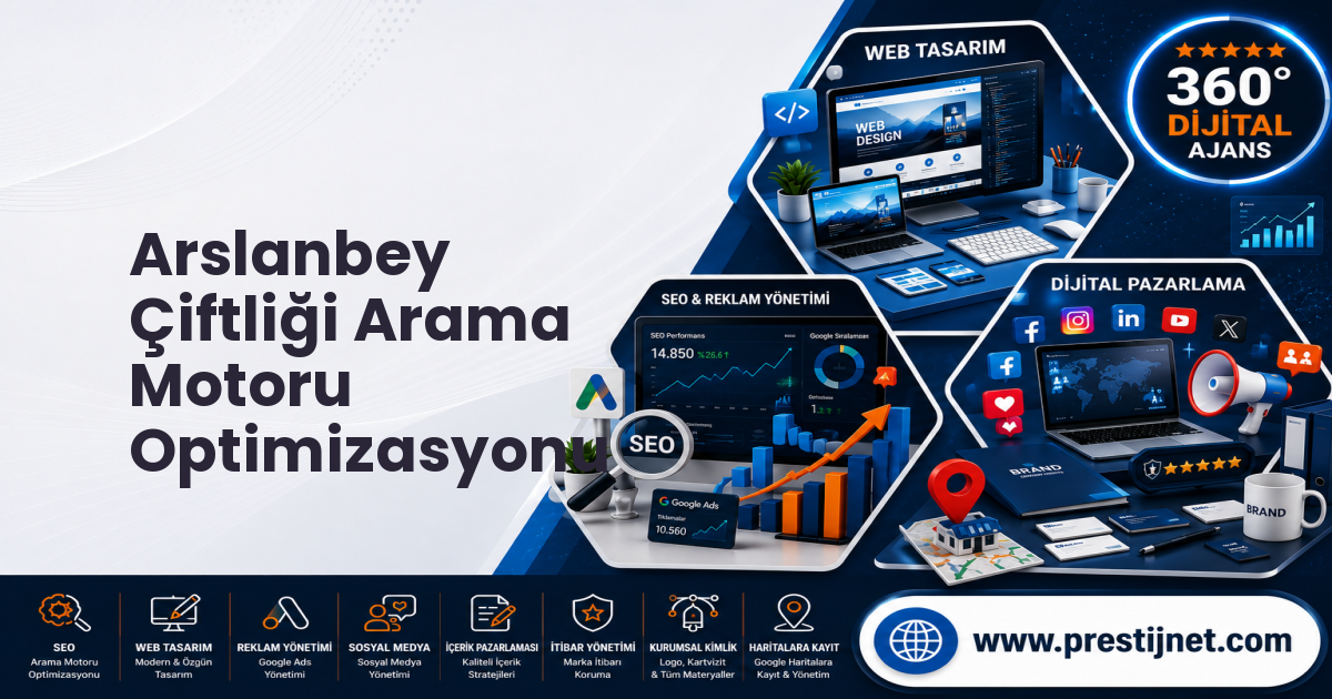 Arslanbey Çiftliği Arama Motoru Optimizasyonu