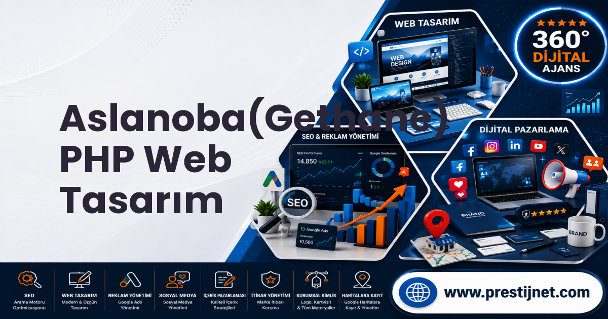 Aslanoba(Gethane) PHP Web Tasarım
