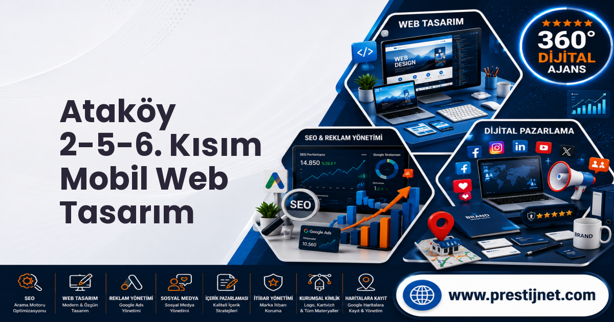 Ataköy 2-5-6. Kısım Mobil Web Tasarım