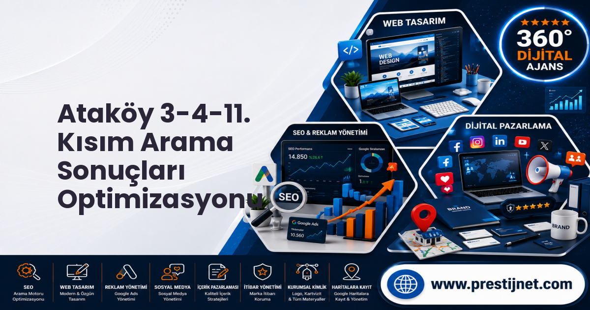 Ataköy 3-4-11. Kısım Arama Sonuçları Optimizasyonu