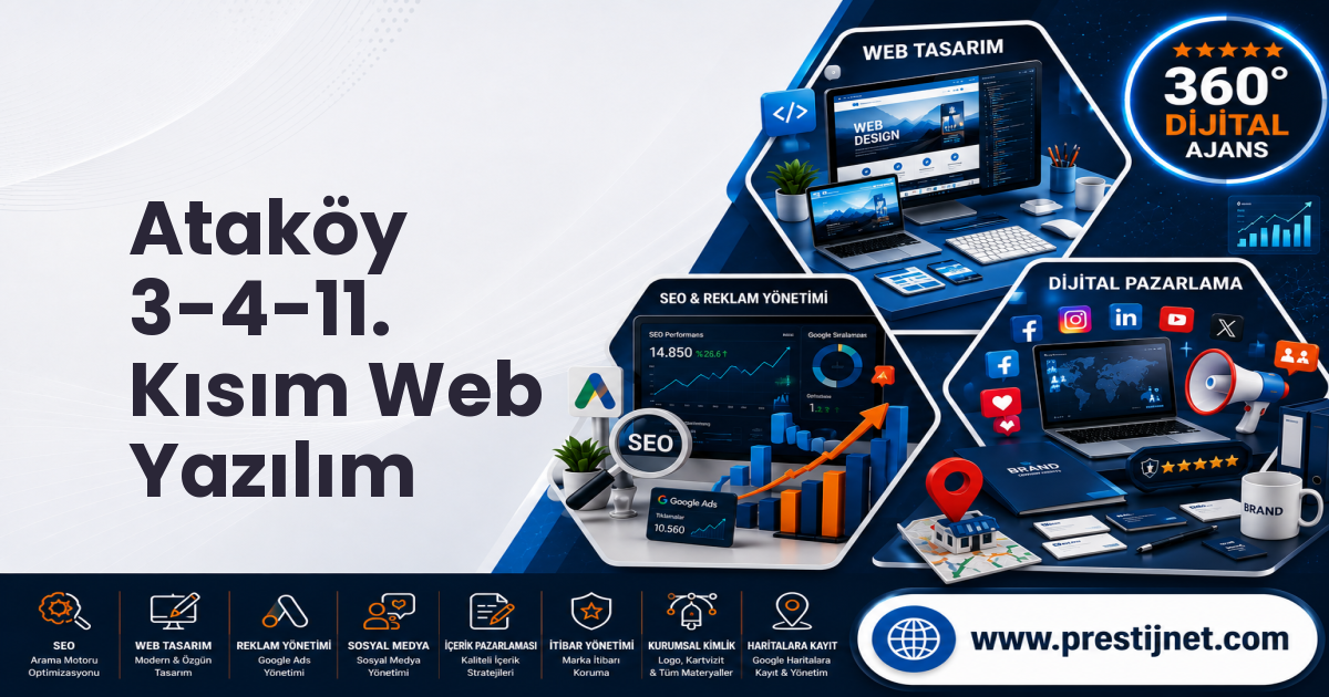 Ataköy 3-4-11. Kısım Web Yazılım