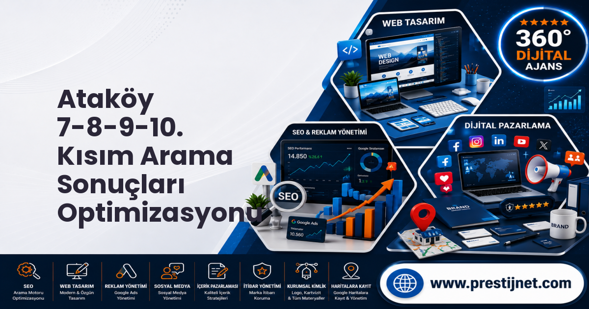 Ataköy 7-8-9-10. Kısım Arama Sonuçları Optimizasyonu