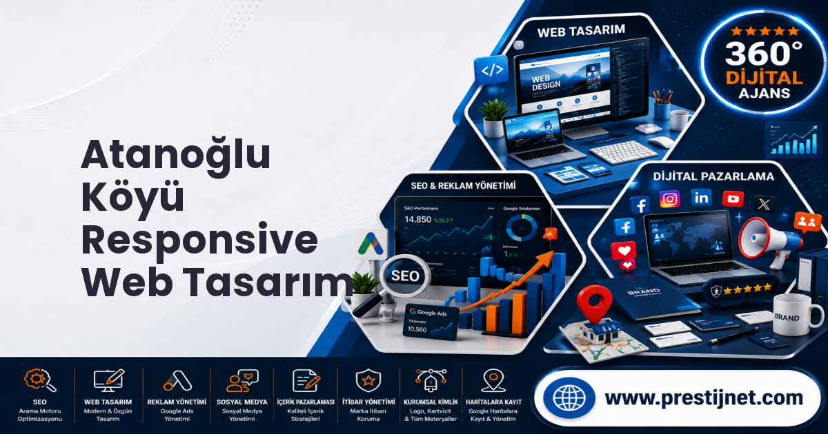 Atanoğlu Köyü Responsive Web Tasarım