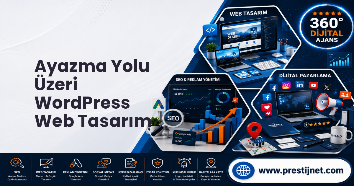 Ayazma Yolu Üzeri WordPress Web Tasarım