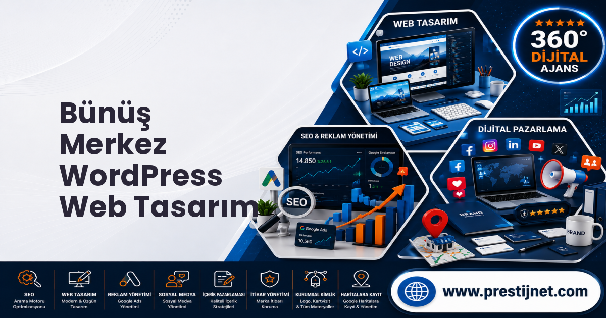 Bünüş Merkez WordPress Web Tasarım