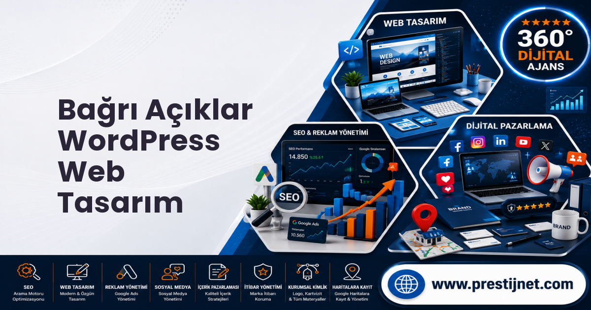Bağrı Açıklar WordPress Web Tasarım