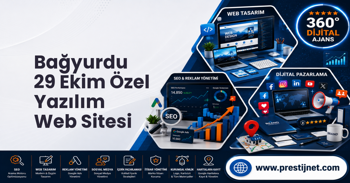 Bağyurdu 29 Ekim Özel Yazılım Web Sitesi