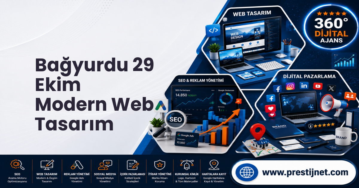 Bağyurdu 29 Ekim Modern Web Tasarım
