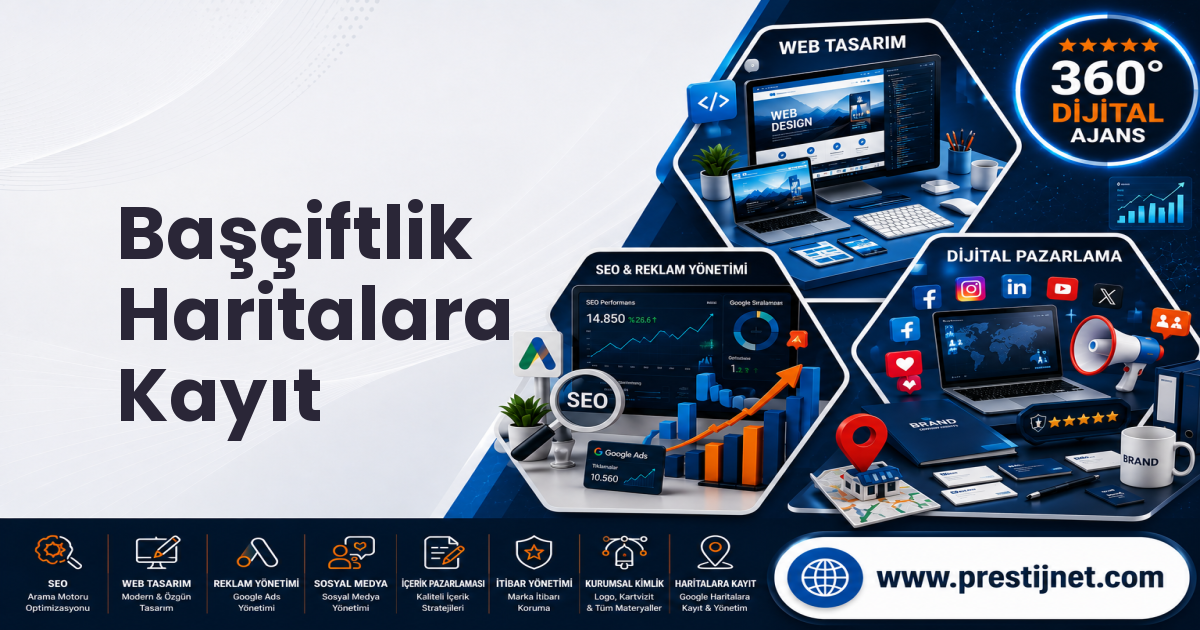 Başçiftlik Haritalara Kayıt