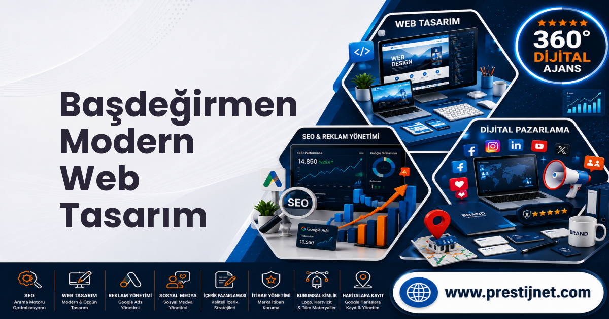 Başdeğirmen Modern Web Tasarım