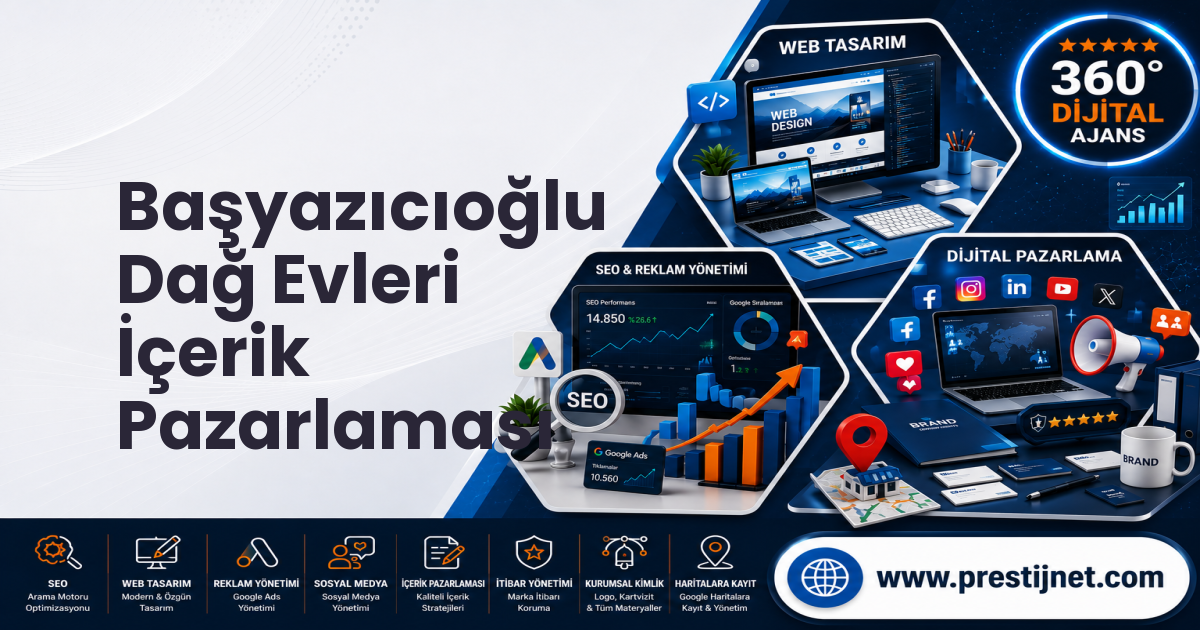 Başyazıcıoğlu Dağ Evleri İçerik Pazarlaması
