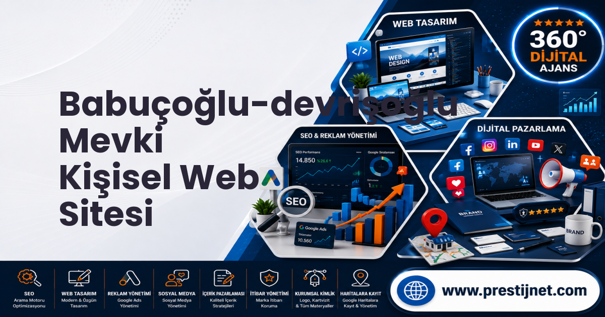 Babuçoğlu-devrişoğlu Mevki Kişisel Web Sitesi