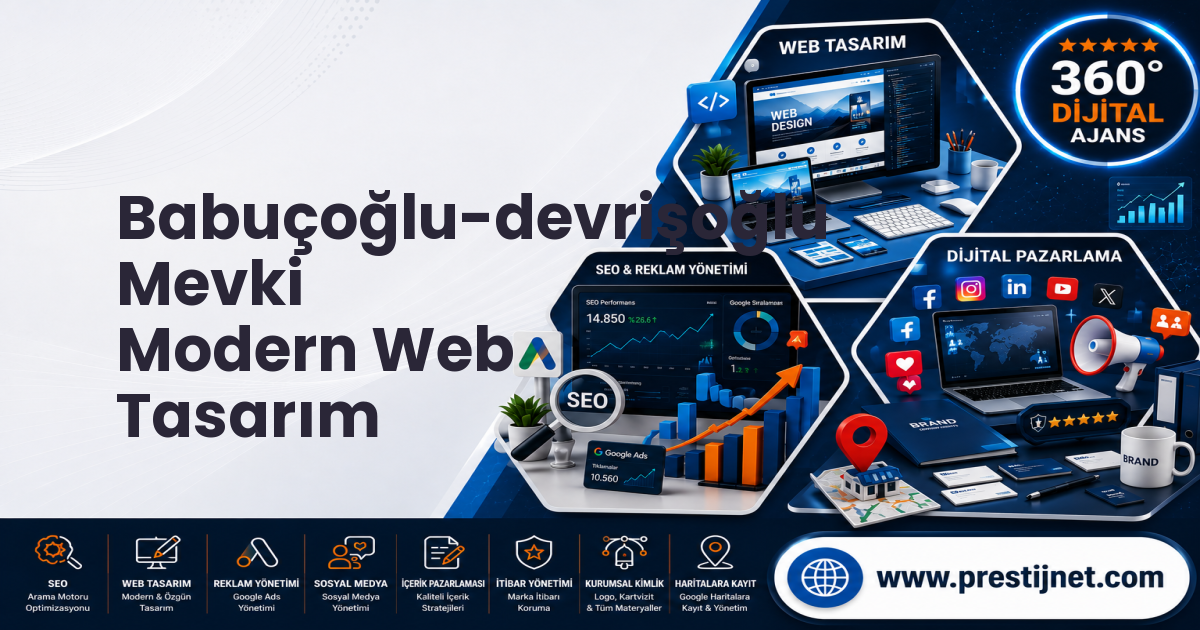 Babuçoğlu-devrişoğlu Mevki Modern Web Tasarım