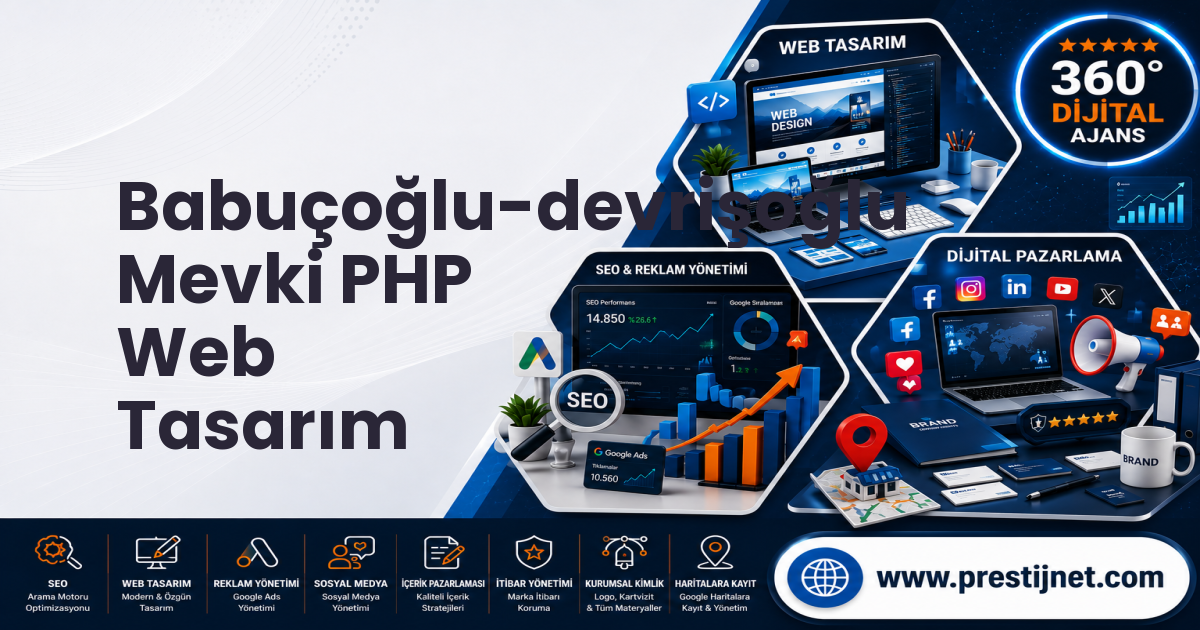 Babuçoğlu-devrişoğlu Mevki PHP Web Tasarım