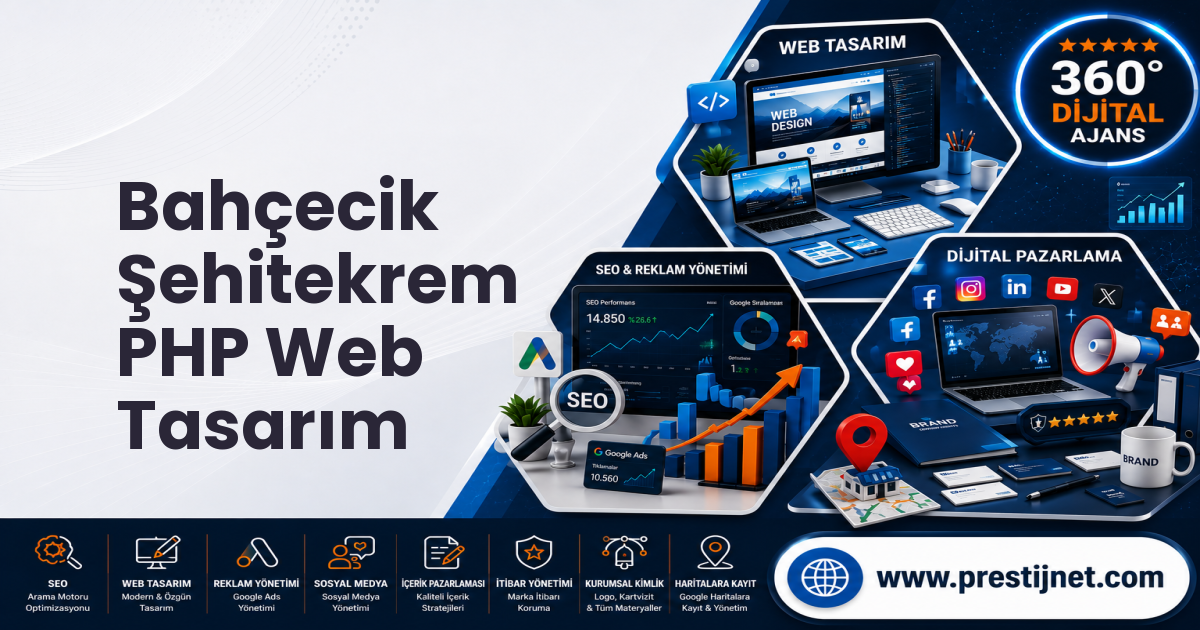Bahçecik Şehitekrem PHP Web Tasarım
