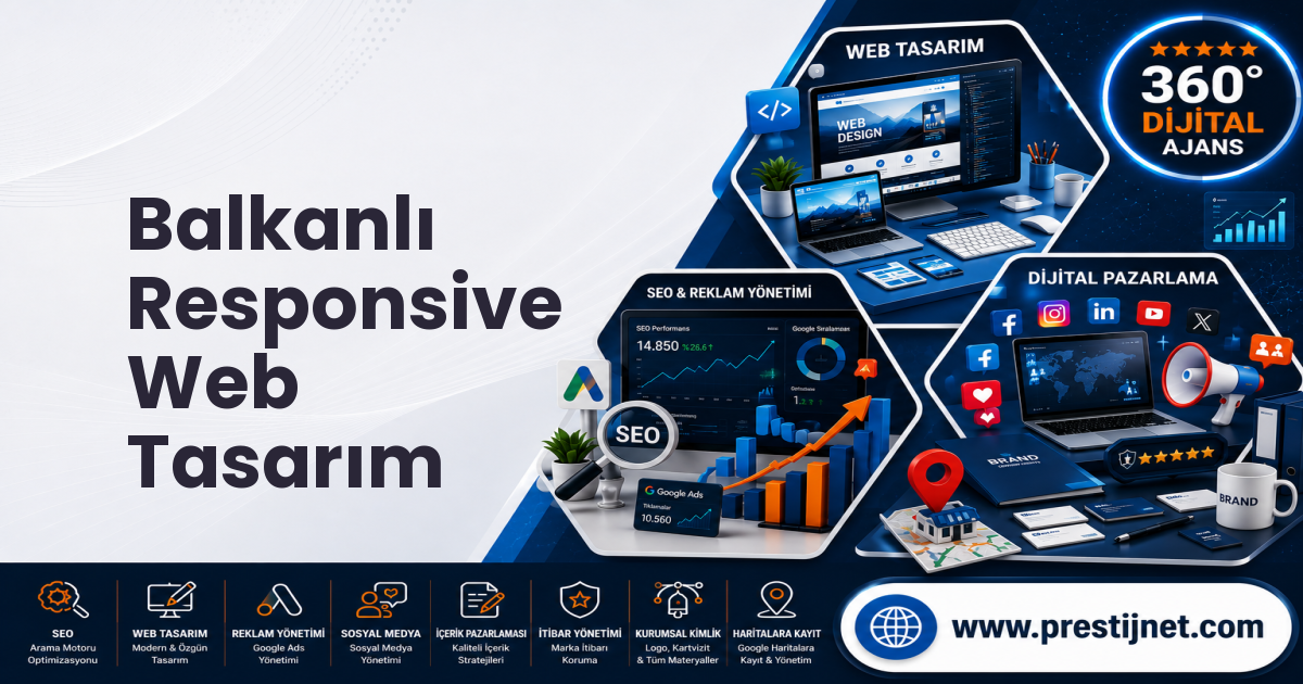 Balkanlı Responsive Web Tasarım