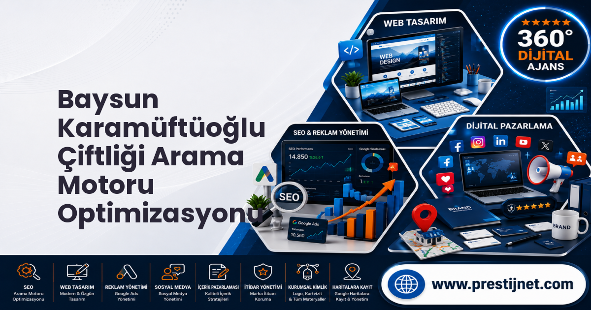 Baysun Karamüftüoğlu Çiftliği Arama Motoru Optimizasyonu