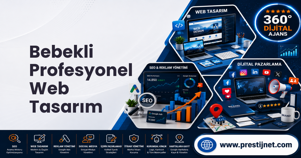 Bebekli Profesyonel Web Tasarım