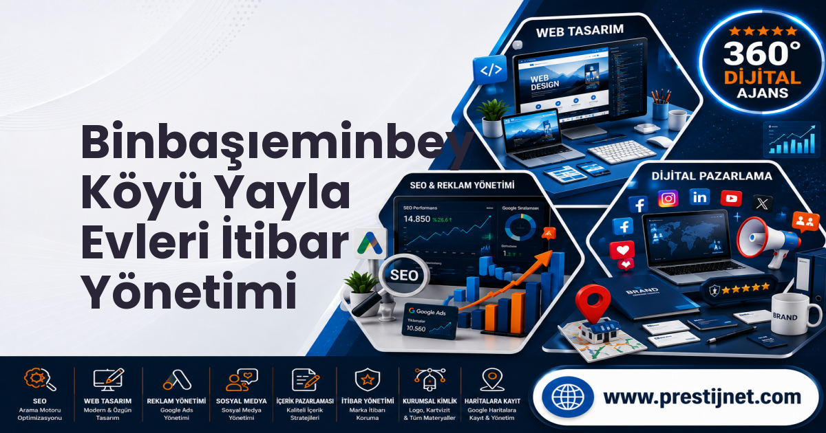 Binbaşıeminbey Köyü Yayla Evleri İtibar Yönetimi