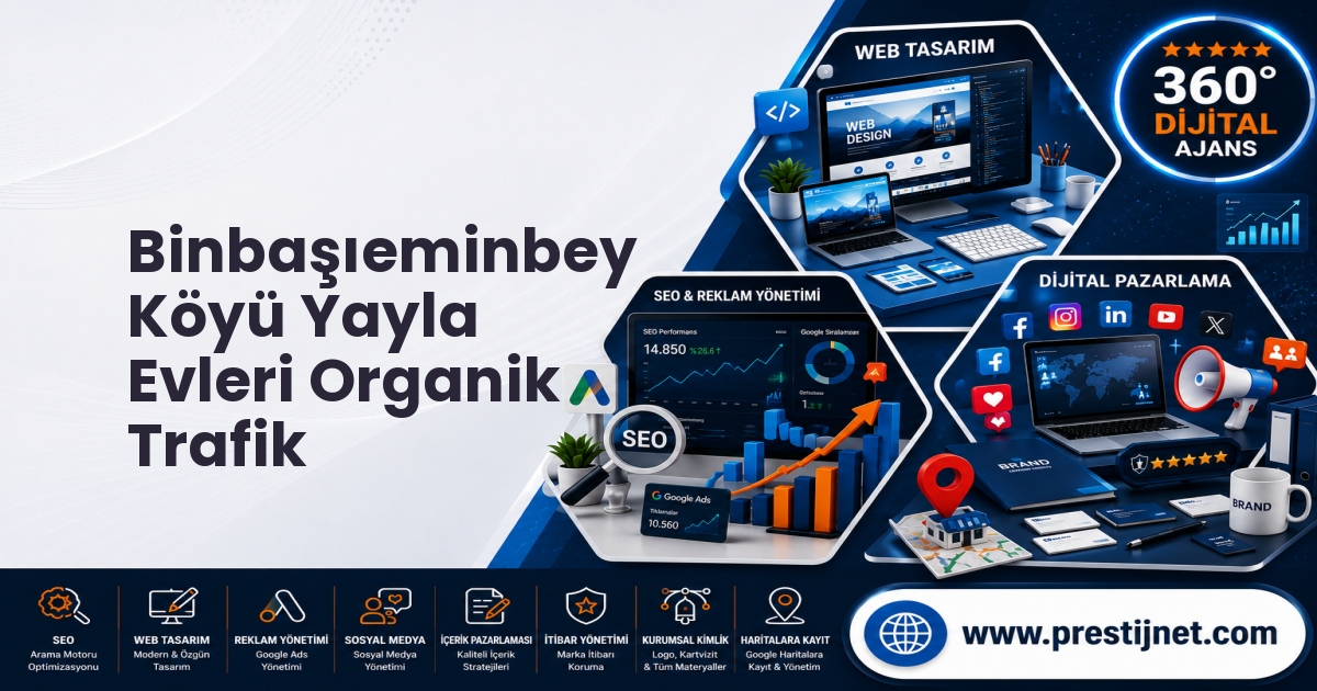 Binbaşıeminbey Köyü Yayla Evleri Organik Trafik