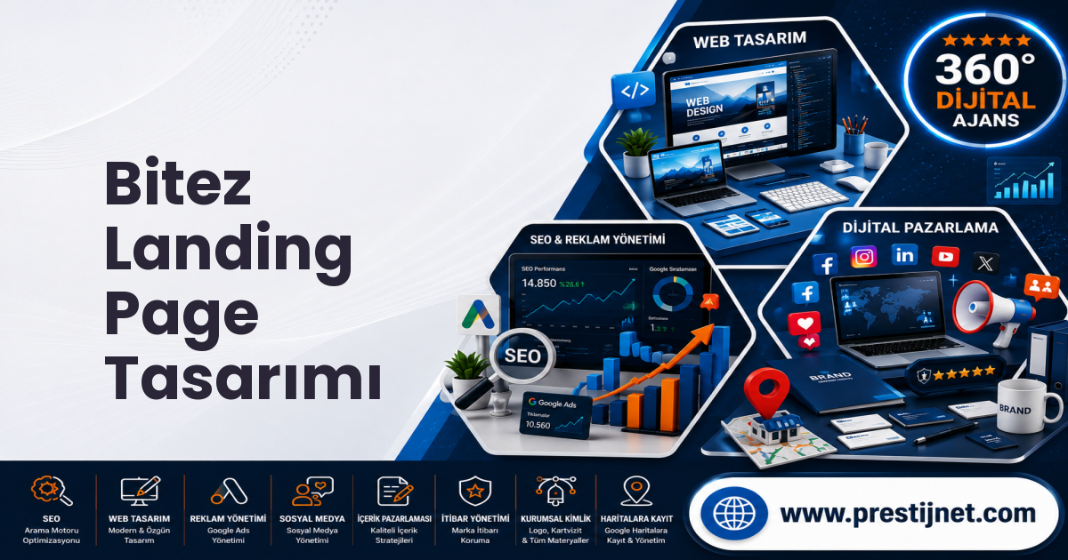 Bitez Landing Page Tasarımı