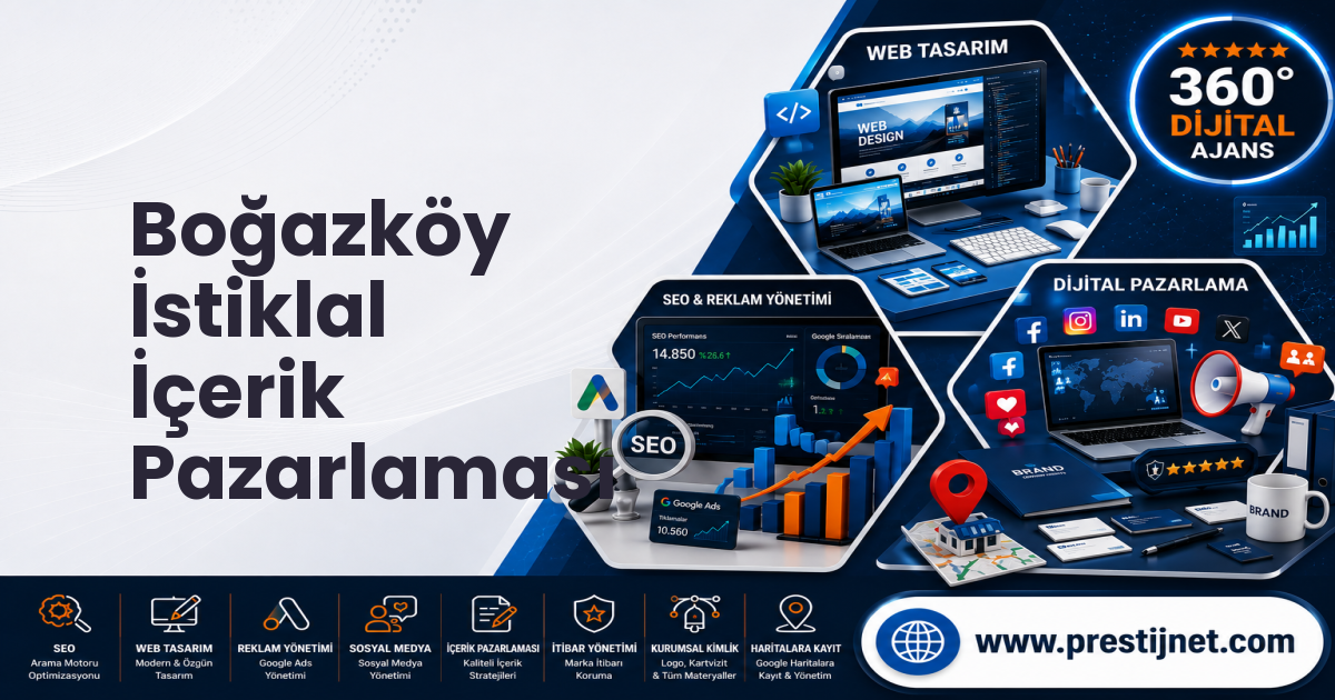 Boğazköy İstiklal İçerik Pazarlaması