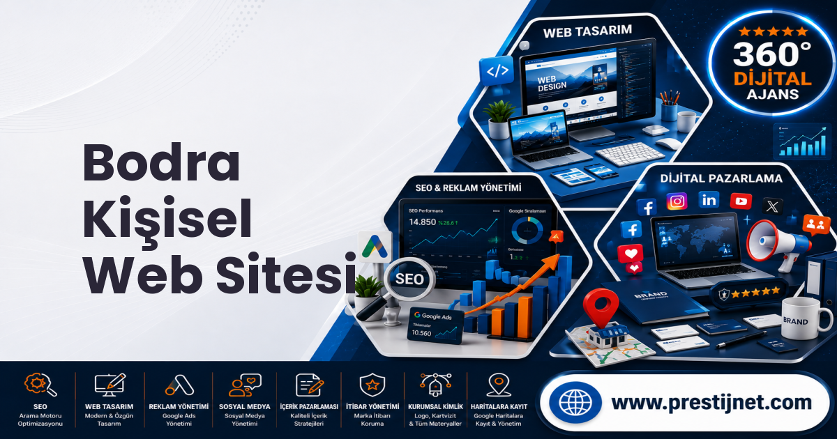 Bodra Kişisel Web Sitesi