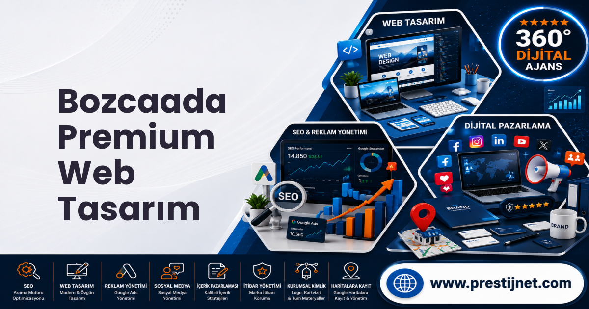 Bozcaada Premium Web Tasarım